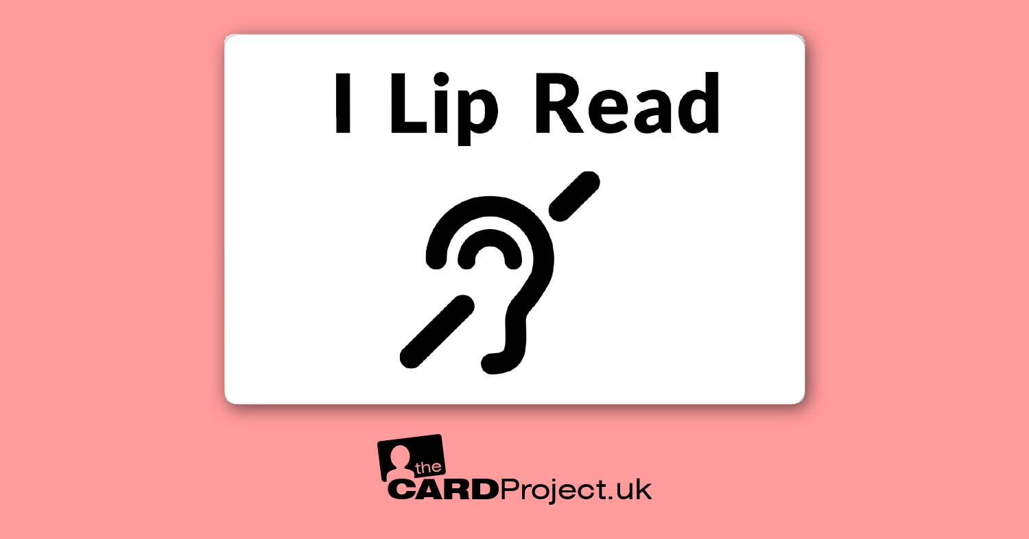 I Lip Read Card 